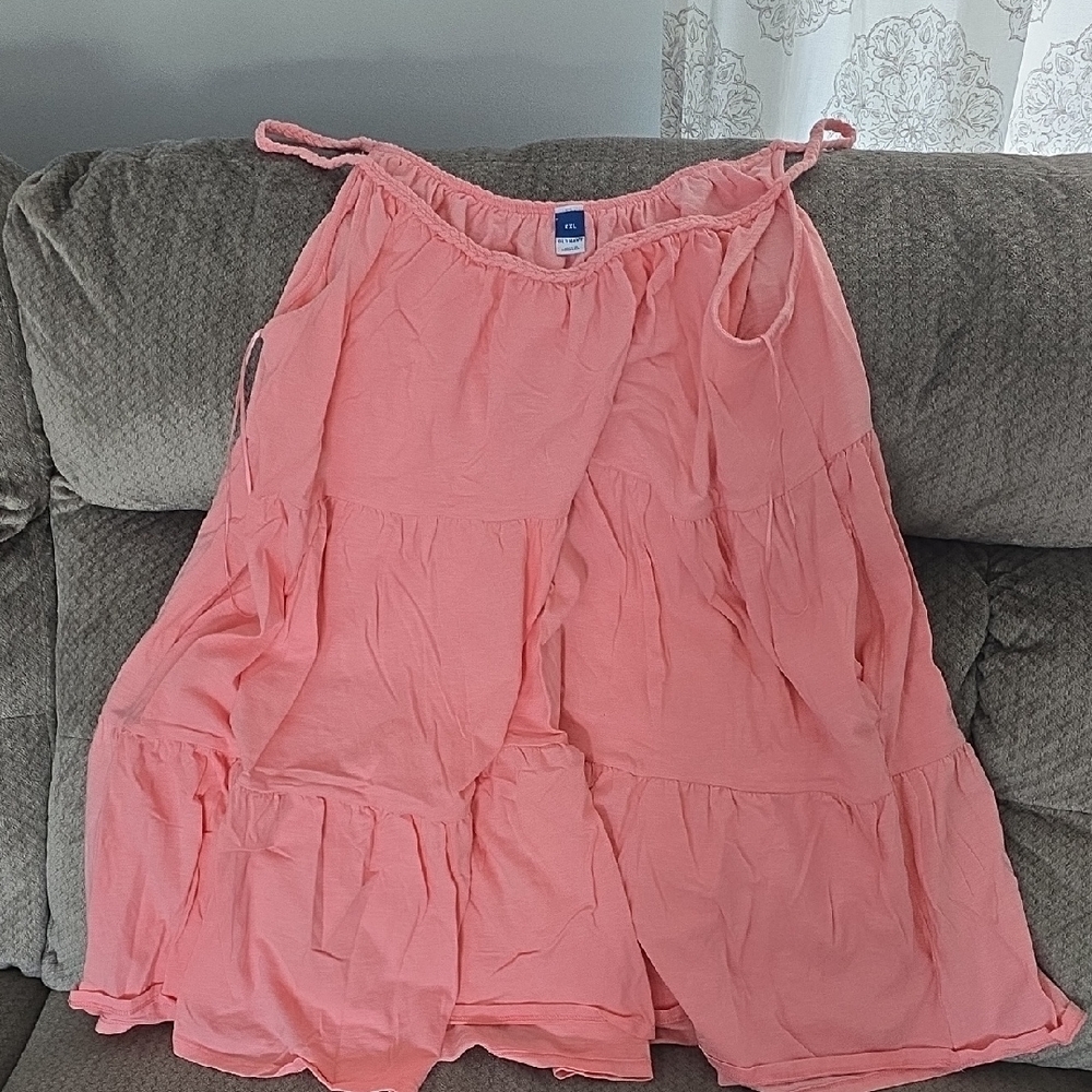 Old Navy Coral A-Line Dress